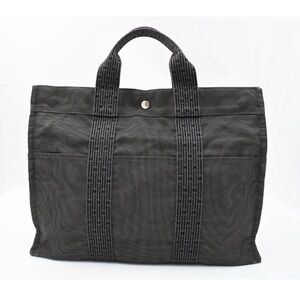 Hermès Herline Tote MM Gray LIKE NEW Vintage